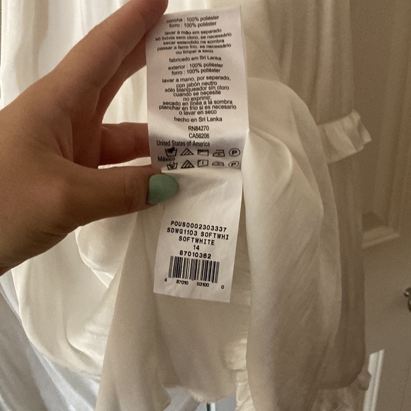 David’s Bridal Soft White Dress - Picture 8 of 9